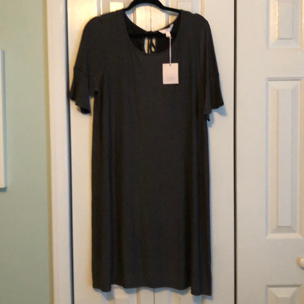 NWT Lauren Conrad dress black & white
